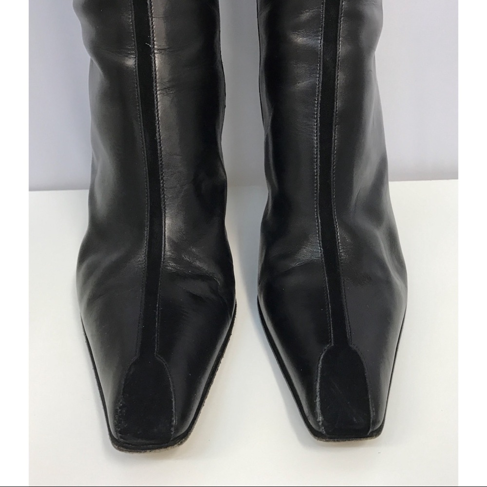 ❤️SOLD❤️ Donald Pliner Lucano Leather Boots 8 1/2 - Picture 6 of 8